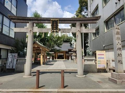 静岡城めぐり④　　小梳神社　寺澤禎則