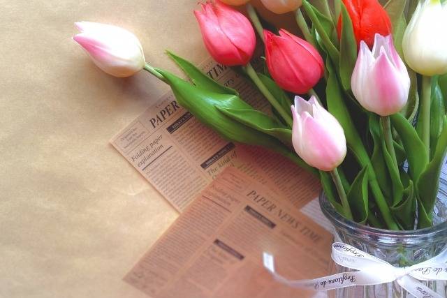 １月３１日(土)　チューリップを贈る日